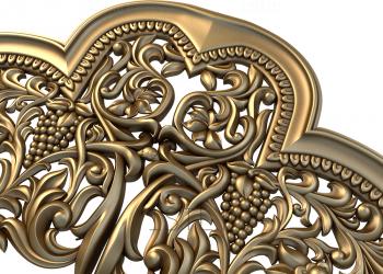 Church panel (PC_0142) 3D model for CNC machine